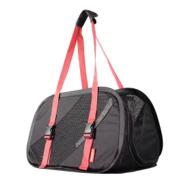 Ibiyaya Flying Pal Foldable Pet Travel Carrier (Red)