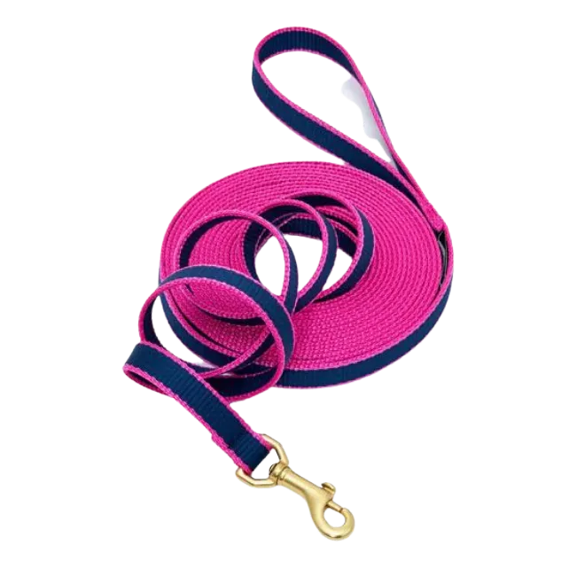 Training Leash | Navy & Pink